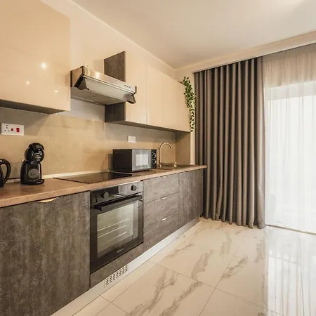 New - Only Unit 4 Modern 2-bedroom With Common Heated Jacuzzi By Sf Homes * San Ġiljan